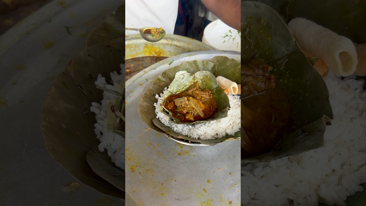 Mutton is also available at Ranchi's Suraj Hotel for just Rs 150only #food #streetfood #foodie