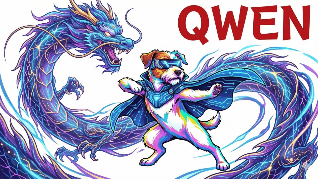 Qwen 2.5: Model AI 5x mniejszy, równie wydajny | Deep Dive