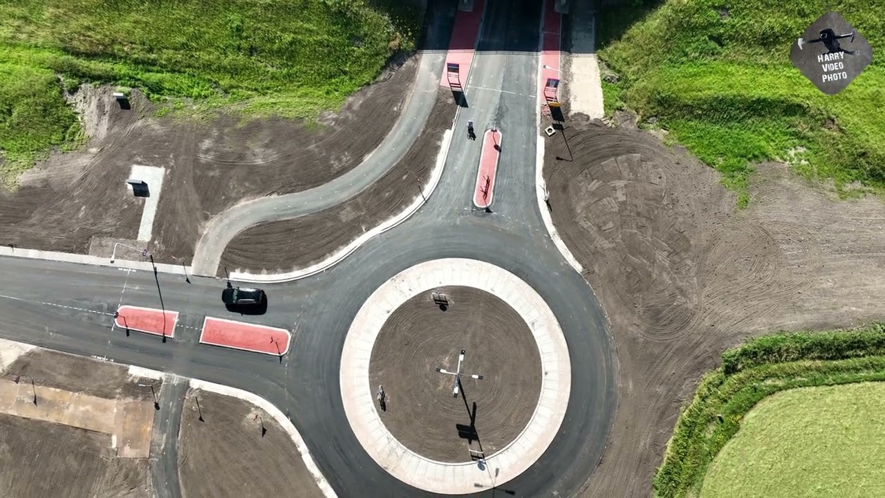Rotonde Wezep A28 zuiderzeestraatweg
