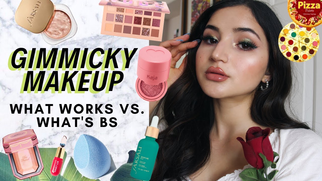GIMMICKY MAKEUP PRODUCTS ✰ what actually works vs. what is hot steaming garbage in a bottle