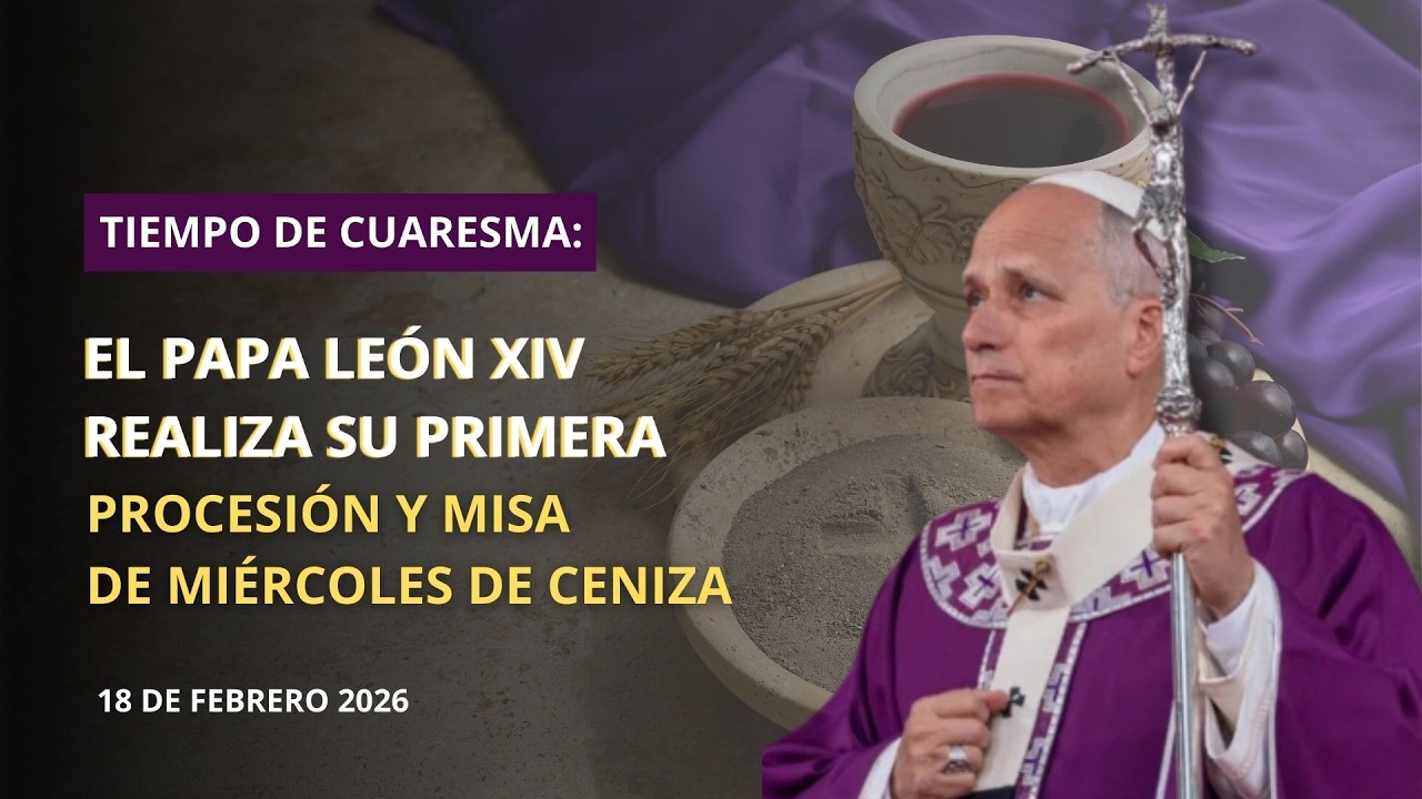 MIÉRCOLES DE CENIZA: PRIMERA MISA DEL SANTO PADRE PARA ESTE TIEMPO LITÚRGICO.