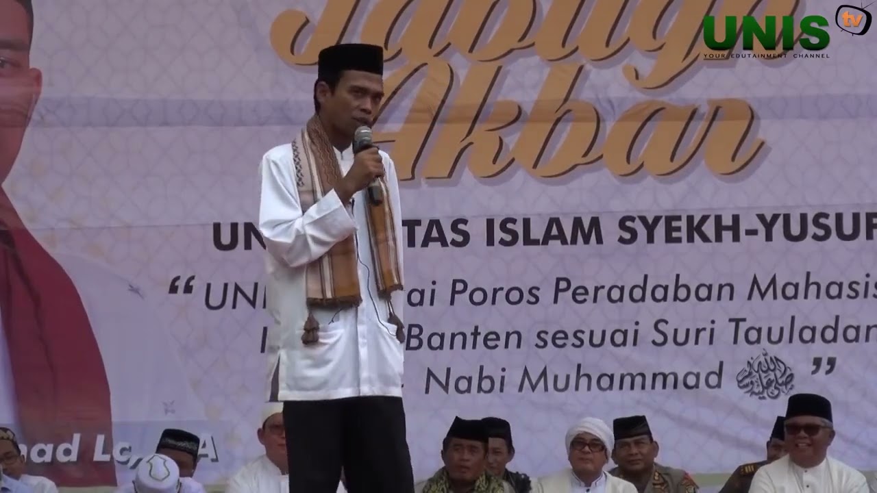 Ustadz Abdul Somad (UAS) ceramah tentang perjalanan Syekh Yusuf