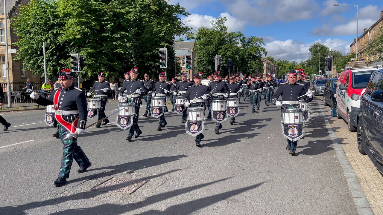 Govan district morning feeder parade