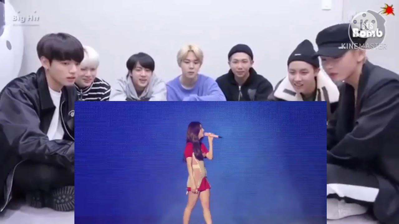 Bts reaction to Backpink Jisoo solo 'Clarity'.