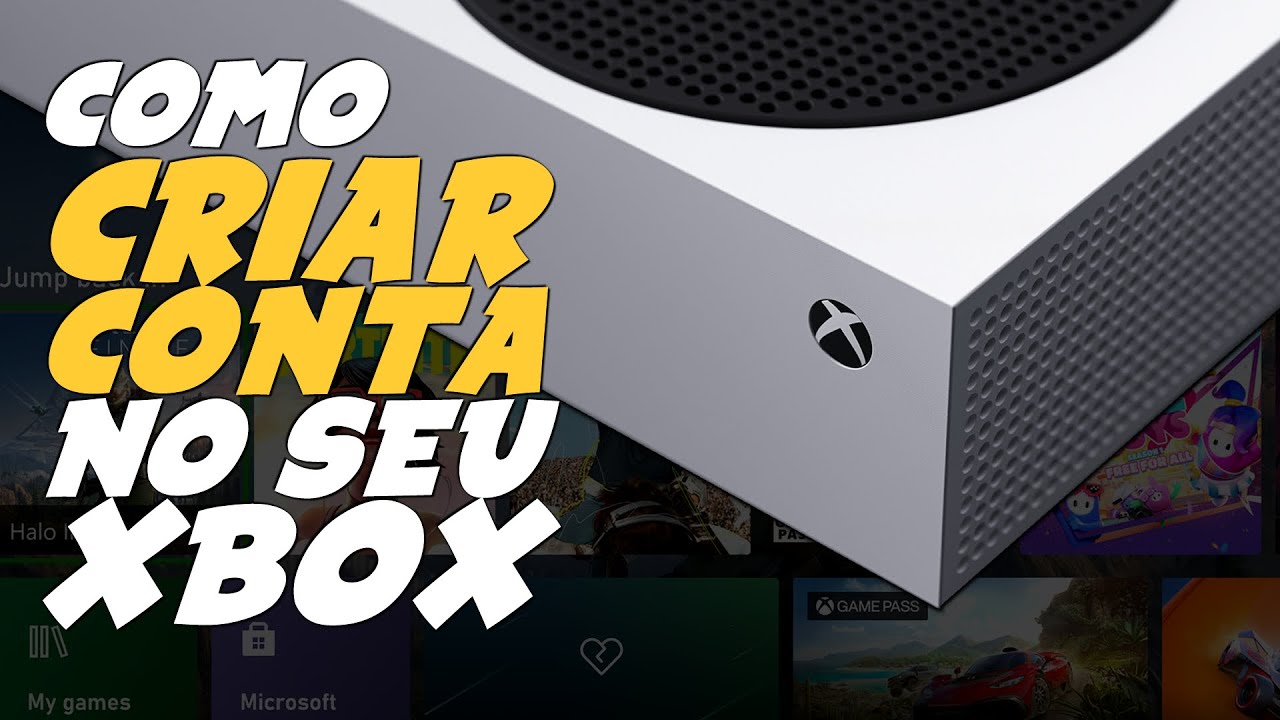 Como CRIAR CONTA MICROSOFT no XBOX ONE e SERIES (ATUALIZADO 2025)