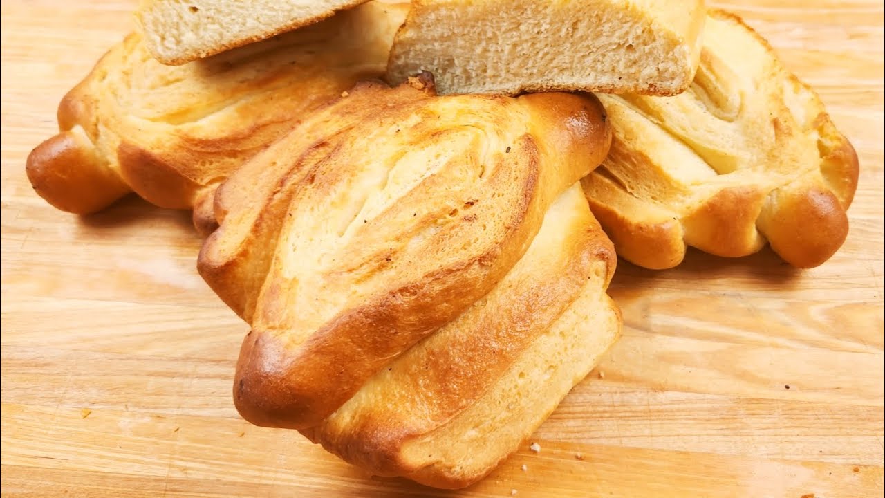 羅宋麵包， 免機器， 運用小技巧，真的很容易，香甜可口/ no machines, easy, using tips to make Russian bread