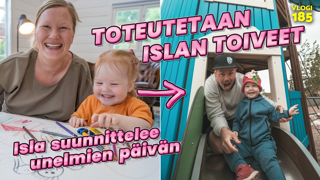 KUINKA TEHDÄ 2-VUOTIAS ONNELLISEKSI? | UNELMIEN PÄIVÄ KOTKASSA