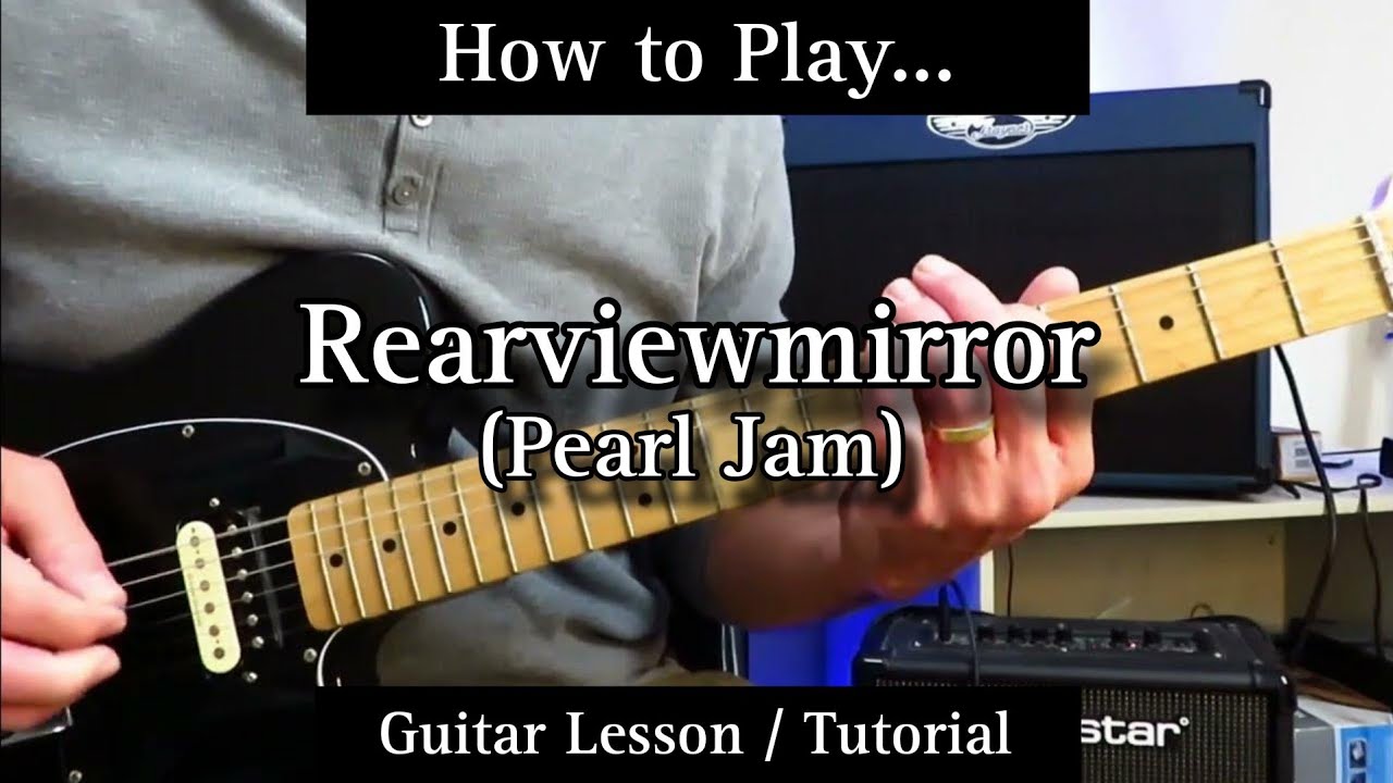 Как играть Rearviewmirror - Pearl Jam. Урок игры на гитаре / Самоучитель.