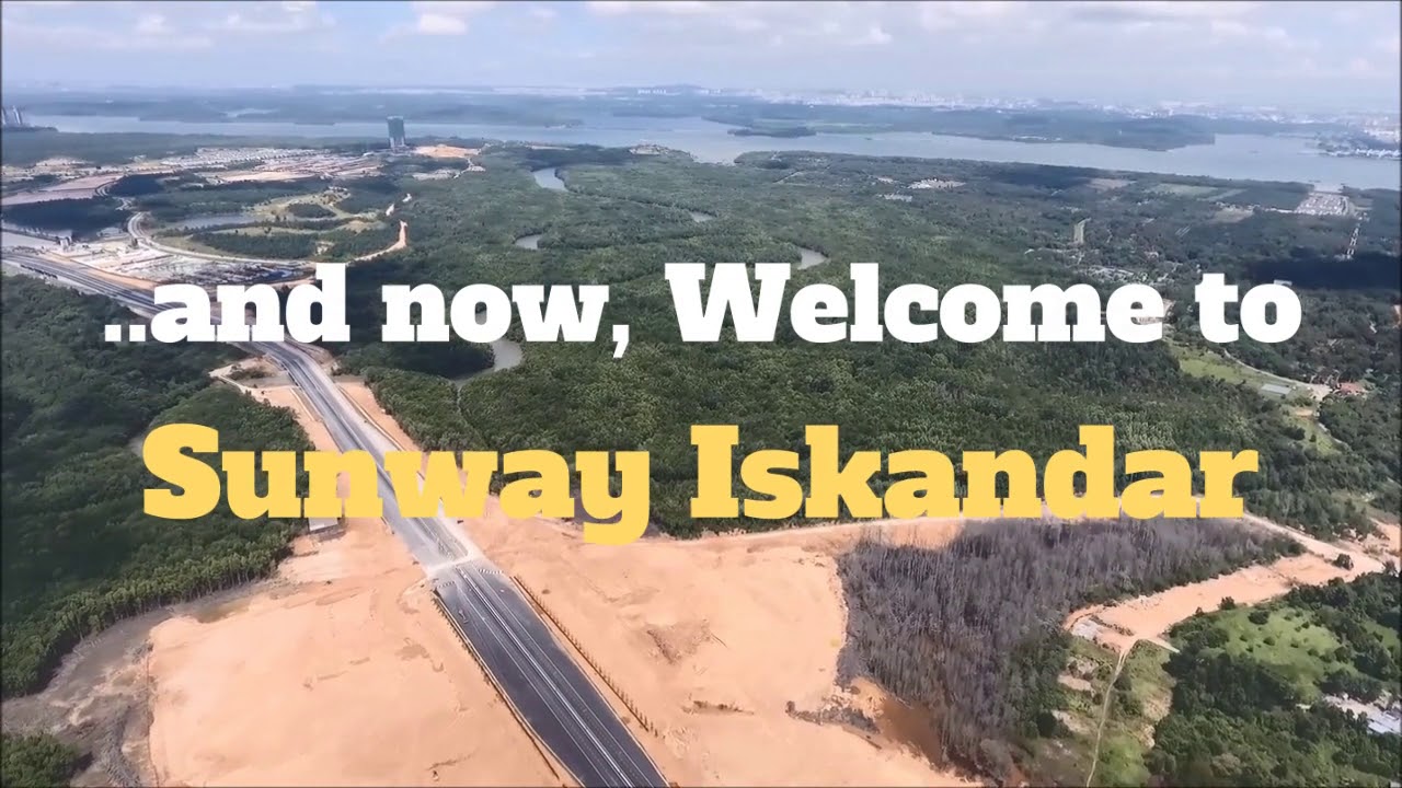Sunway Iskandar Aerial View Tour