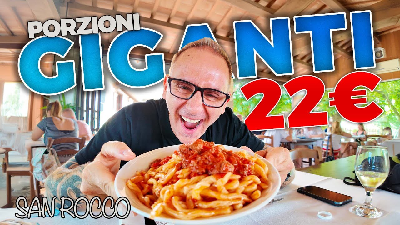 22 € per mangiare delle porzioni GIGANTI 😎