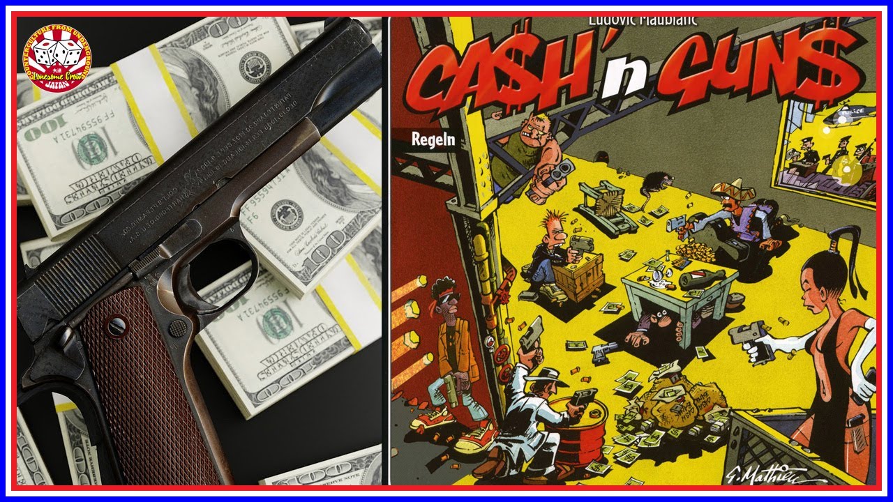 No.023 Ca$h 'n Gun$ キャッシュ＆ガンズ☆レザボア・ドッグスの世界がここに。分け前を決めるのは銃と度胸☆【Bodvlog】