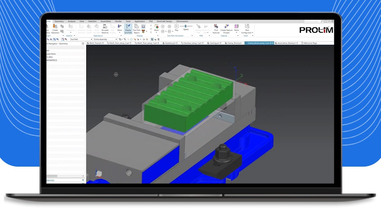 Advanced Tutorial on NX CAM Manufacturing Setup - PROLIM Webinar