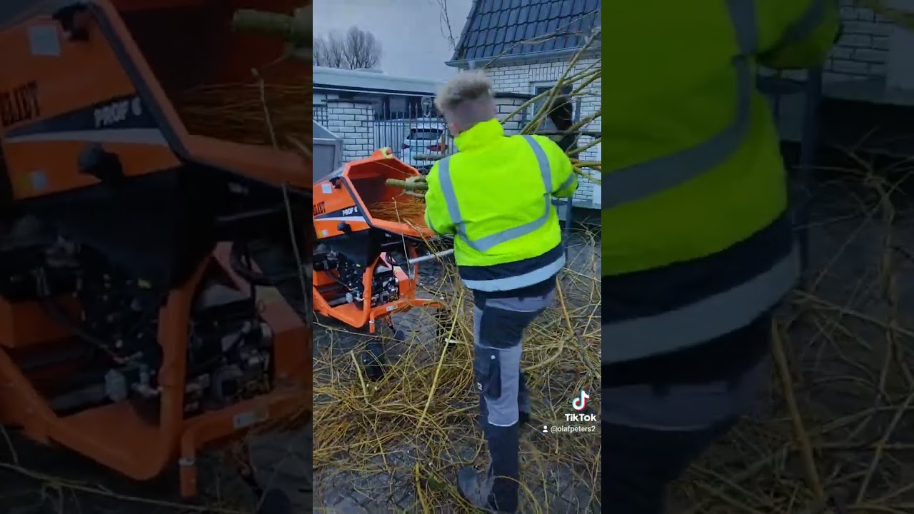Gartenpflege Olaf Peters. Häcksler Eliet Prof 6