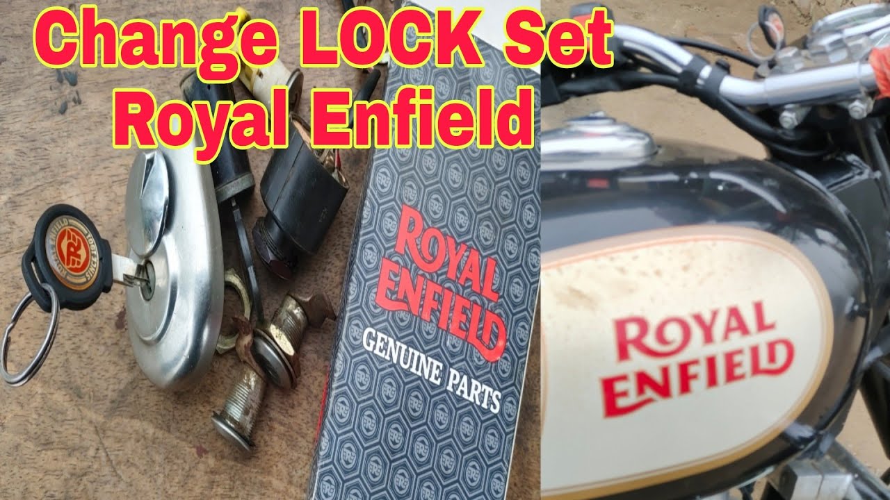 change lock set bike bullet | Royal Enfield lock set replacement |Royal Enfield key switch problem