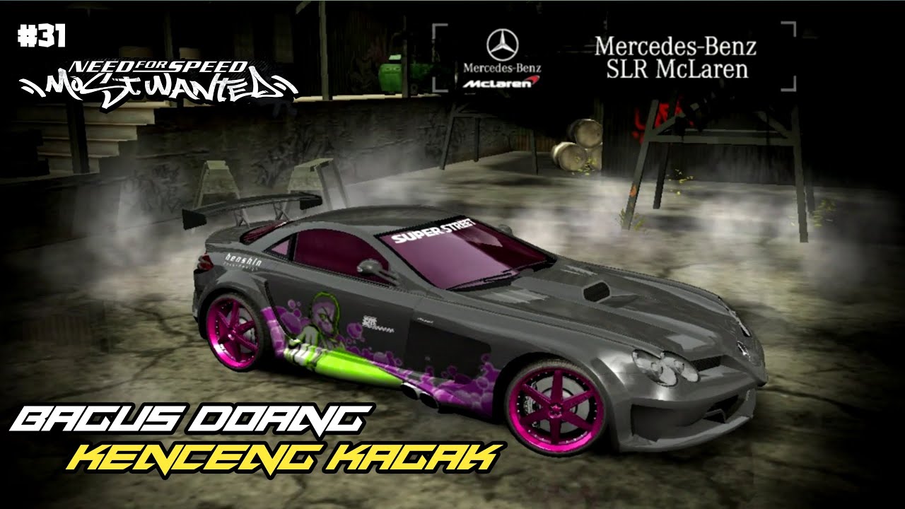 Modif Mercedes Benz SLR McLaren - Nfs Most Wanted Indonesia | Hard Mode Race (2022)