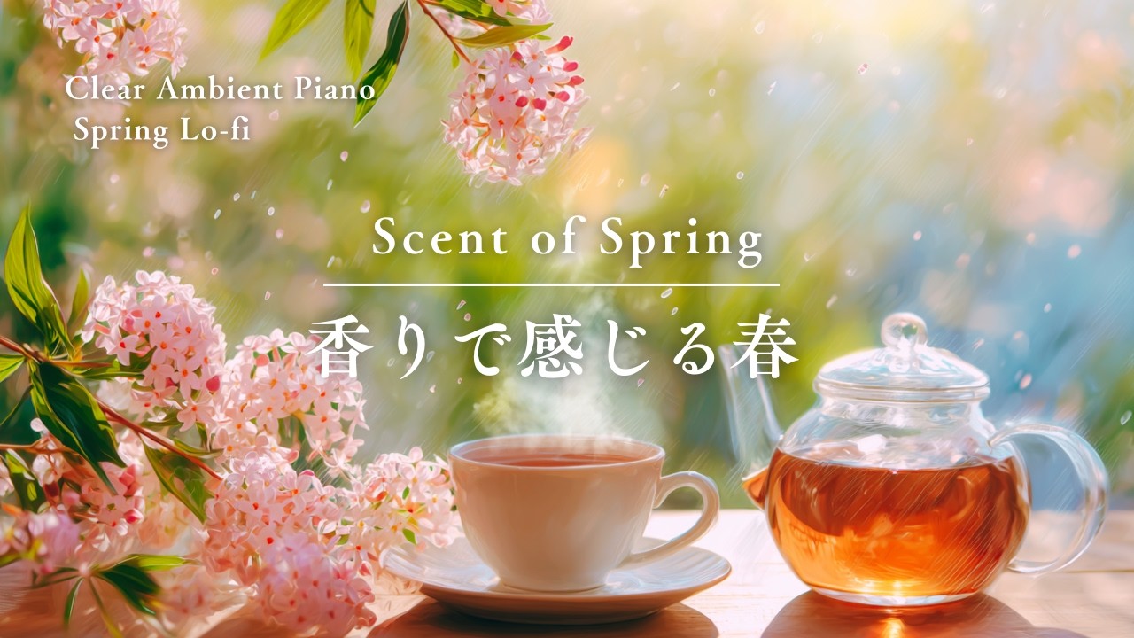 【朝に聴きたいピアノ】春の香りで始まる朝　Morning Piano with the Scent of Daphne Blossoms