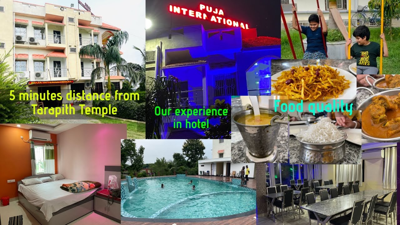 Budget friendly hotel in Tarapith//Puja International Hotel in Tarapith/5 mints distance from Temple
