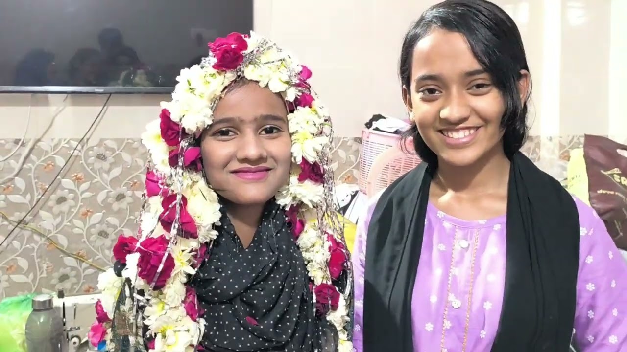 #sister ka pahla Roja 😘