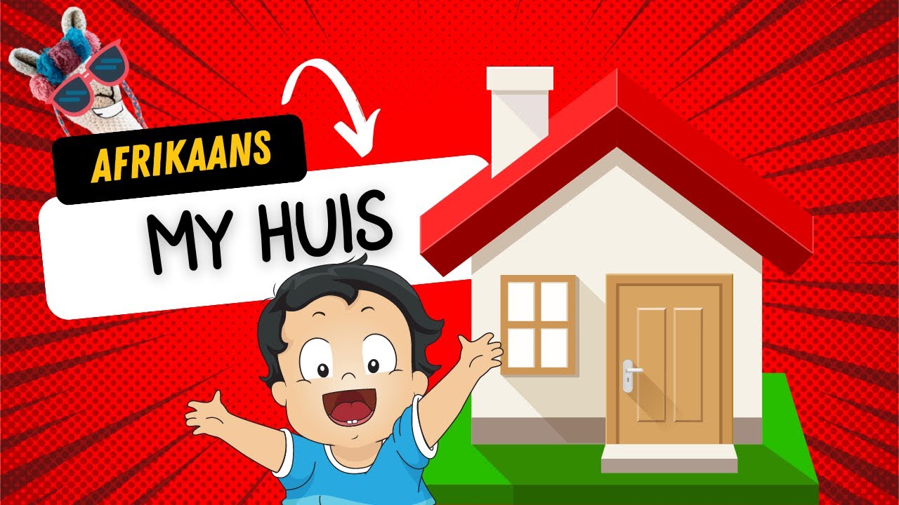 My huis #woordeskat #kleuters #lami #afrikaans #learnafrikaans