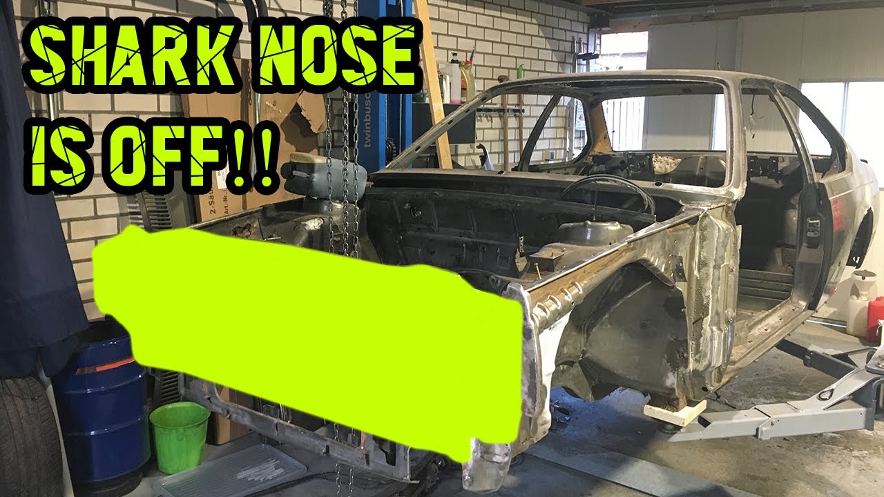 B1.15 - BMW E24 Project [The Shark lost his nose!!!]