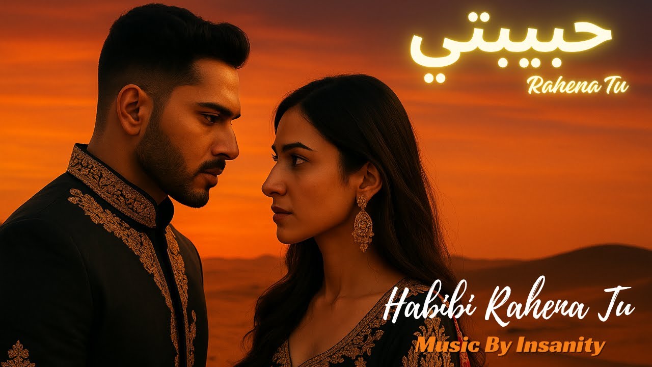 Habibi Rahena Tu – Hindi x Arabic Love Song | Heartfelt Romantic Fusion | Official Music Video