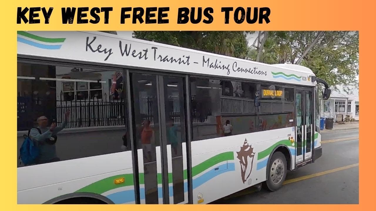 Key West free bus tour - Duval Loop - Florida Keys