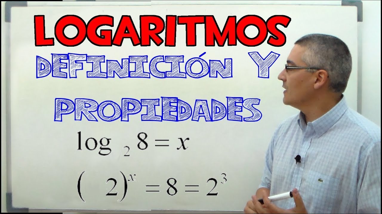 Logaritmos definicion y propiedades. Aprende matemáticas.