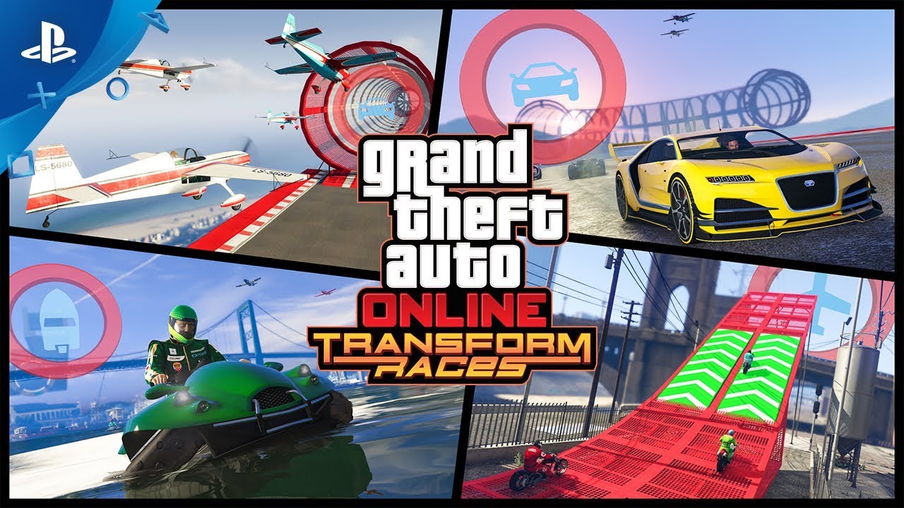GTA Online - Transform Races Trailer | PS4