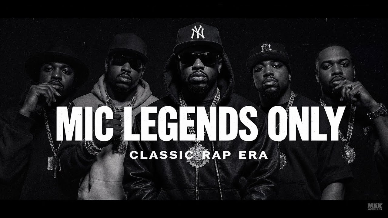 Mic Legends Only 🔥 90s Old School Hip Hop | Elite Bars, Boom Bap & Golden Era MCs