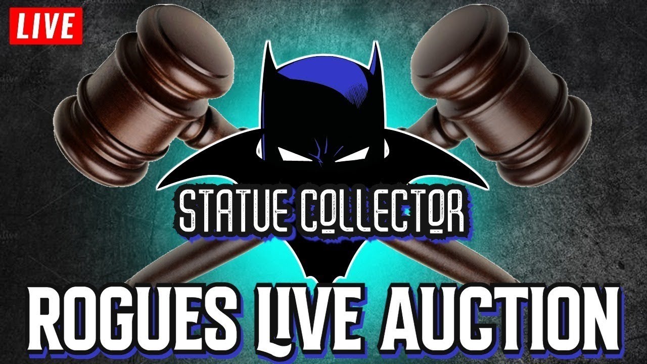 🔴Rogues Gallery LIVE 93 LIVE AUCTION #8 | Comics | CGC | Statues & MORE