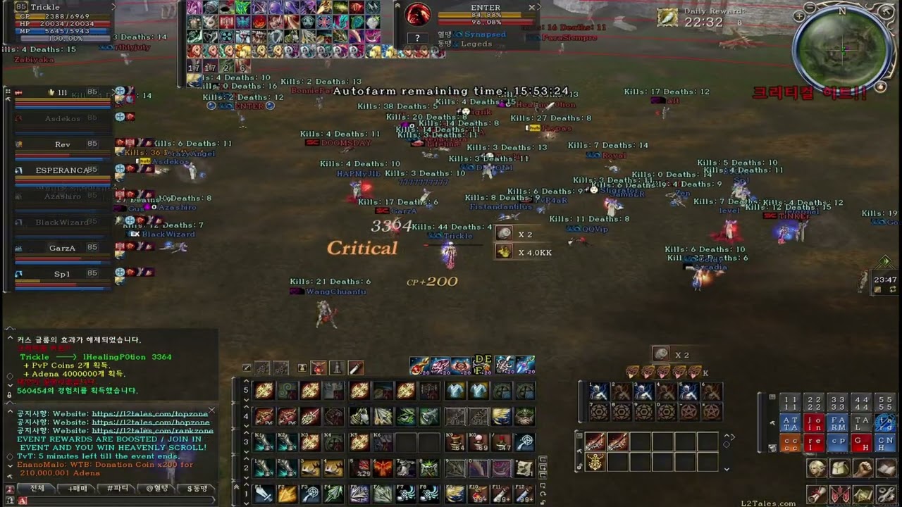 L2Tales Team vs Team Event