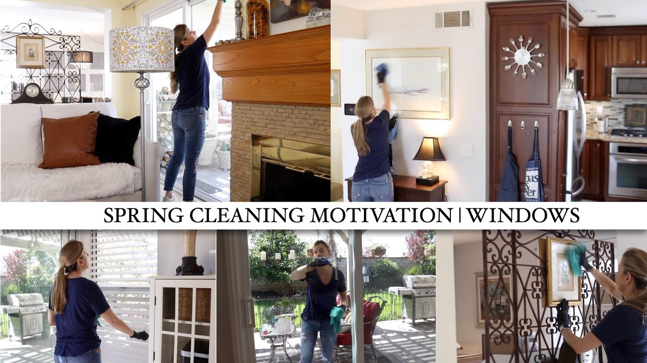 SPRING CLEANING MOTIVATION | WINDOWS, CURTAINS & BLINDS
