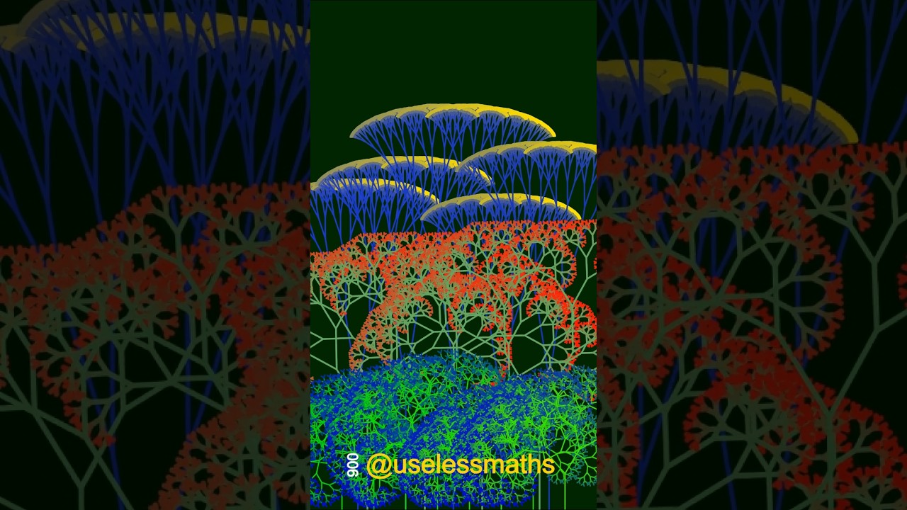 Fractal Spring is arriving!#fractalart #fractal #math #mathart #spring #generativeart #primavera
