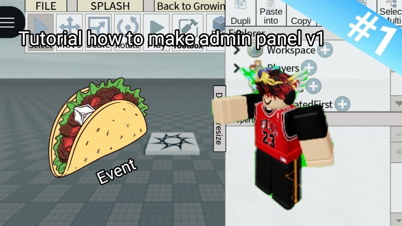 Tutorial how to make Admin Panel V1 #1 