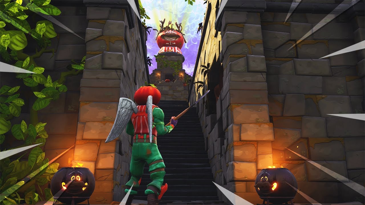 Fortnite NEW "TOMATO TEMPLE" GAMEPLAY! (New Location Update)