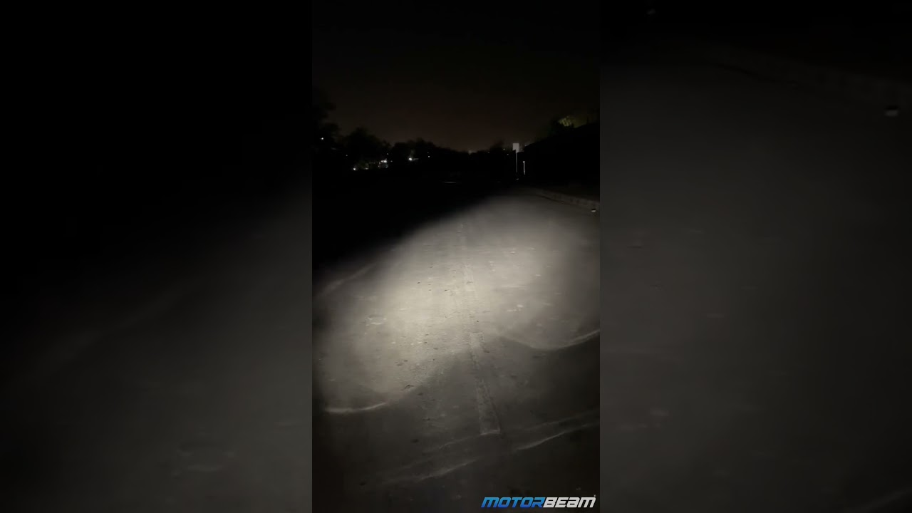 Suzuki Burgman Headlight Performance Test 💡