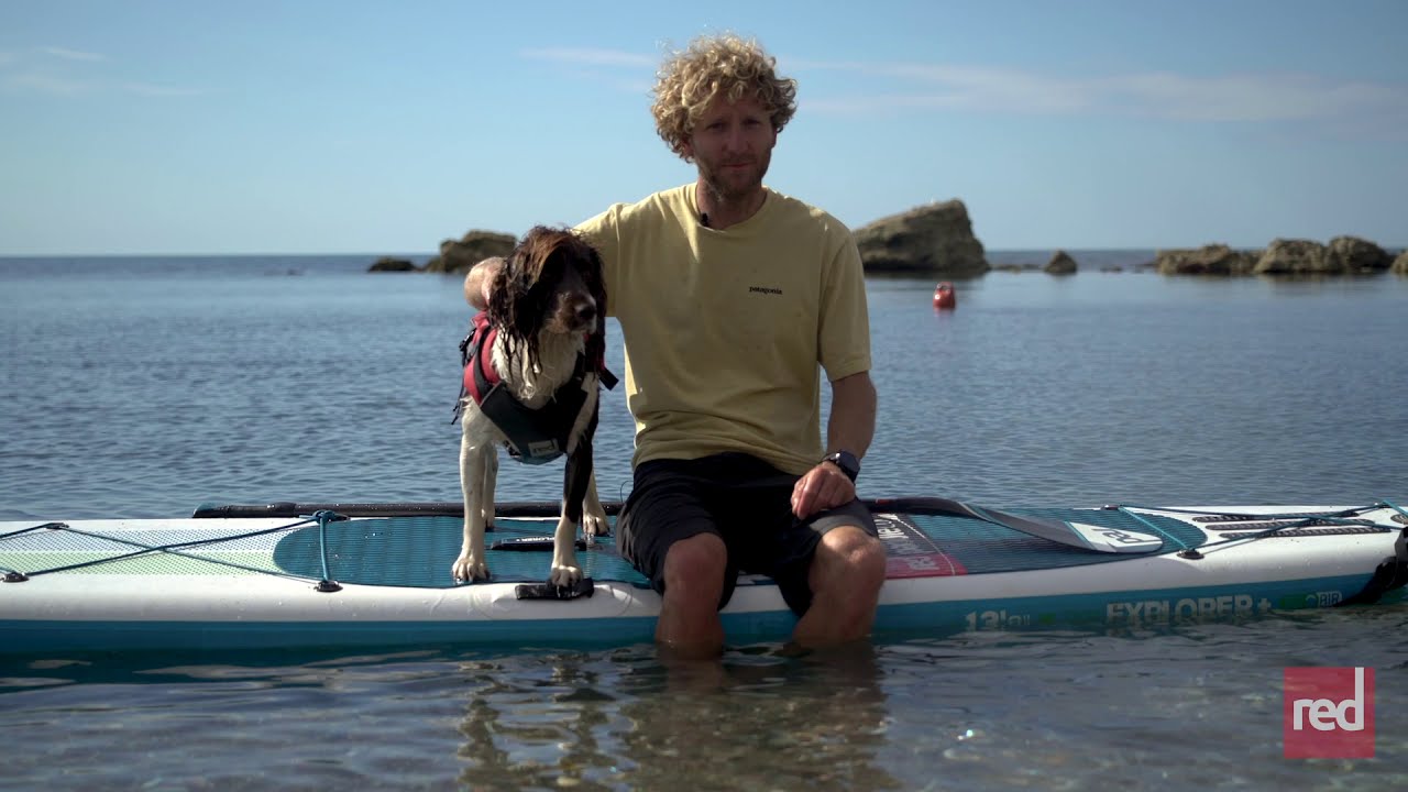 How to get your dog on a paddle board with Red Paddle Co