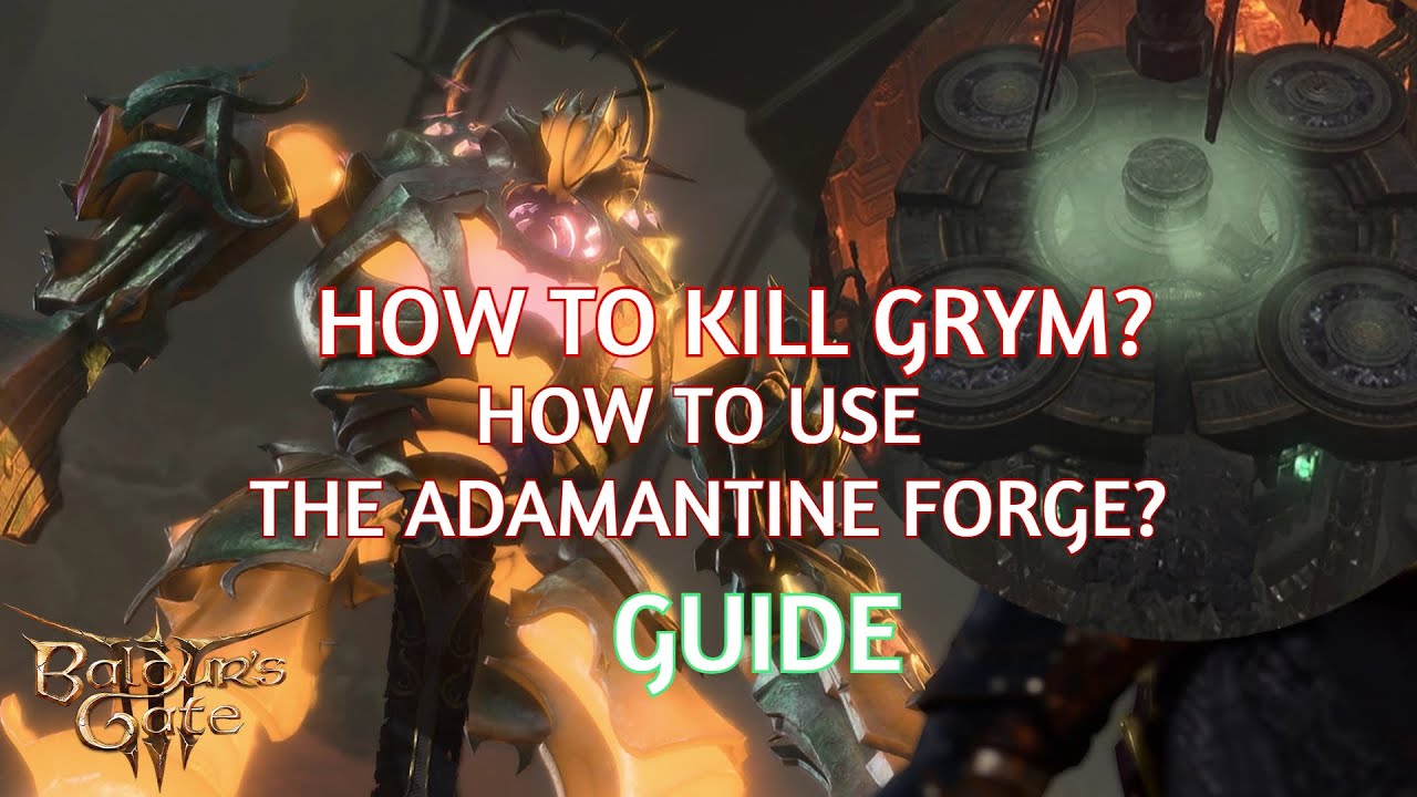 How to use the Adamantine Forge in Baldur's Gate 3 (GUID)