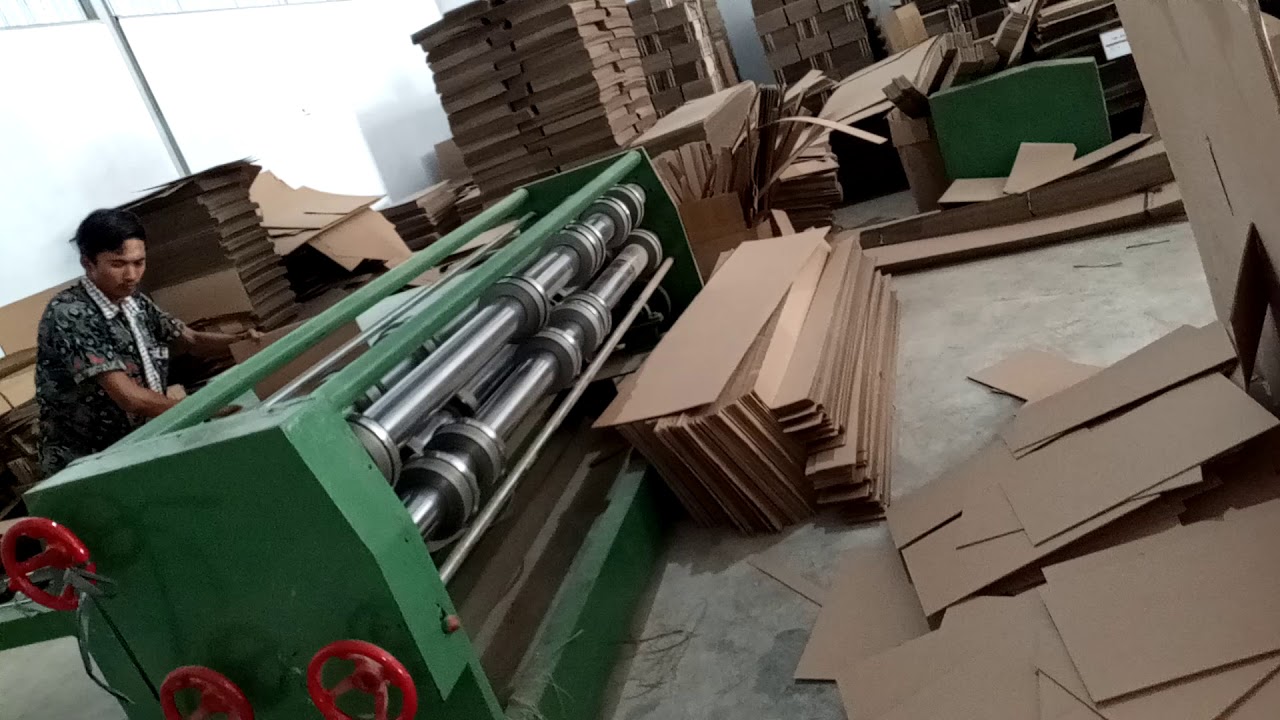 Mesin sliter karton box