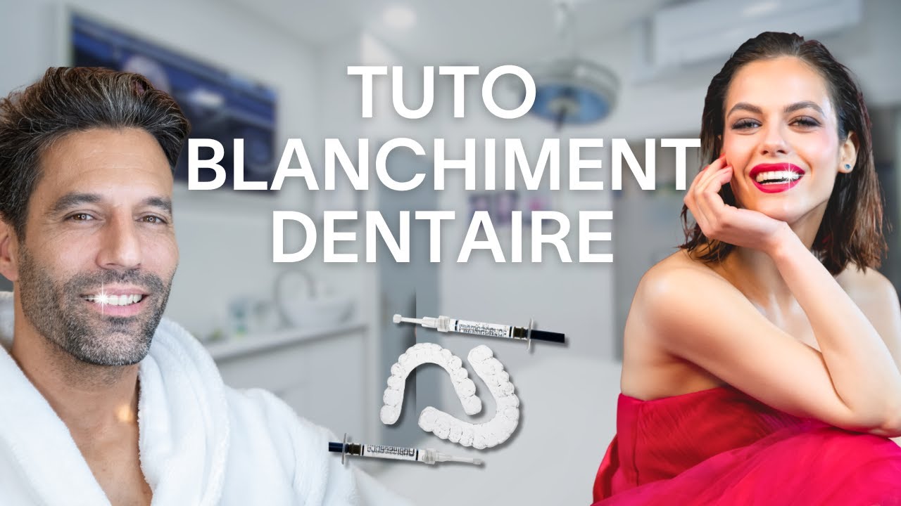 Tuto blanchiment avec goutti&egrave;res pour un sourire &eacute;clatant !