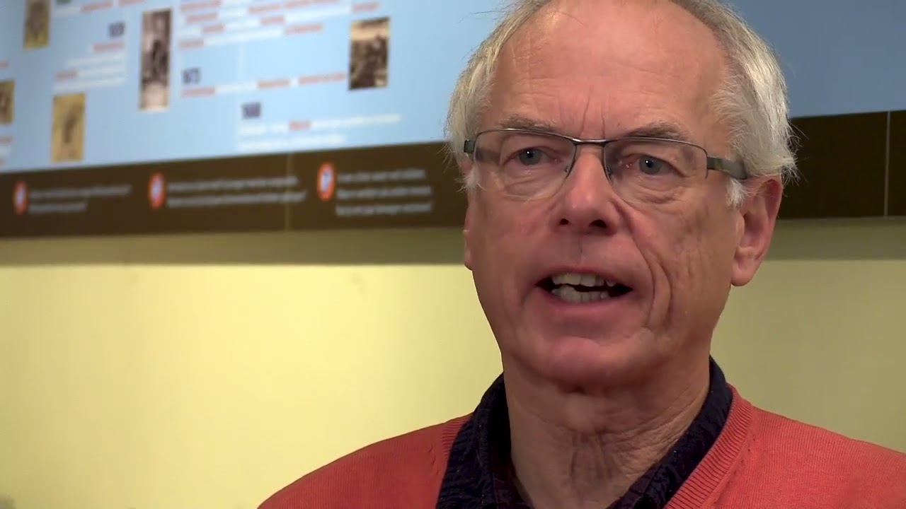 Oudeschansker kolk een geschiedenisboek onder water