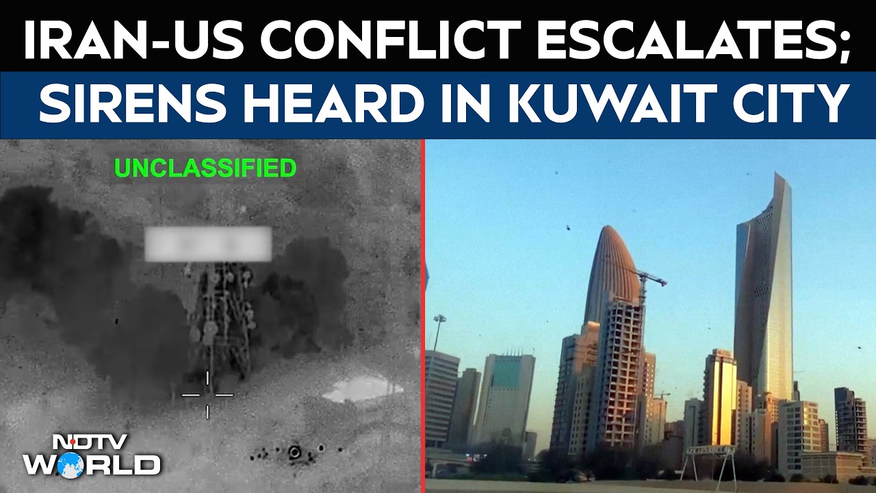 Kuwait News | Sirens And Explosions In Kuwait City As Iran And Us Escalate Strikes