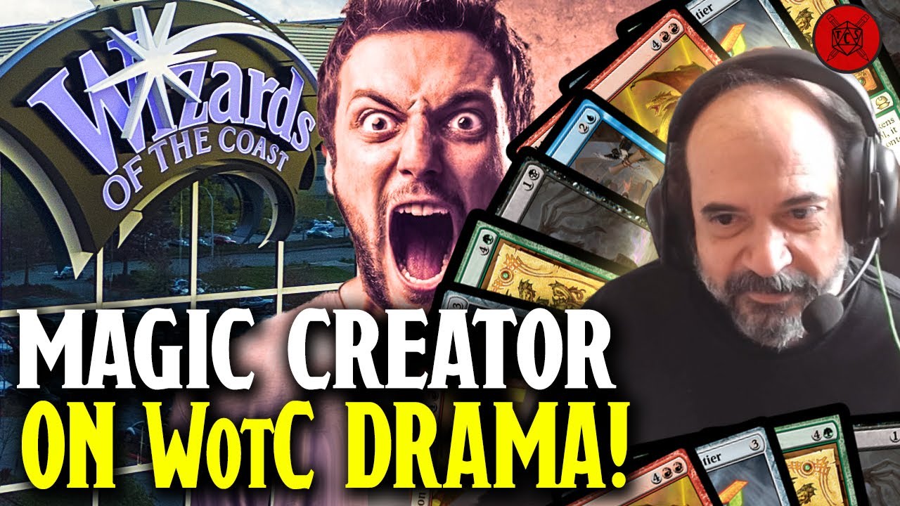 Magic Creator Richard Garfield Talks WotC Drama & His New Kickstarter: Half Truths Second Guess!