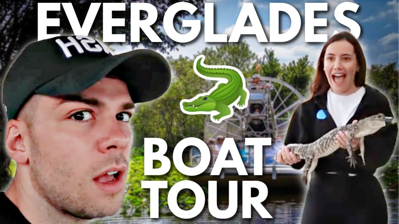 Brits See ALLIGATORS for the First Time in the Everglades! | MIAMI Series!