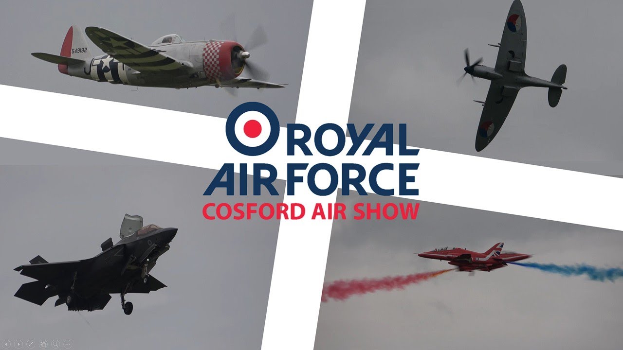 RAF COSFORD AIR SHOW 2025 | SUNDAY HIGHLIGHTS | 4K ULTRA HD