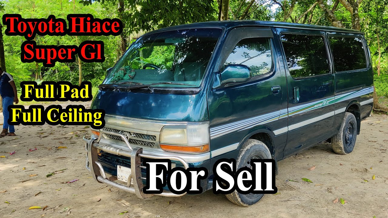 Toyota Hiace Super Gl Model 2003 Reg 2009 Sell at Low Price | Sobuz bd vlog
