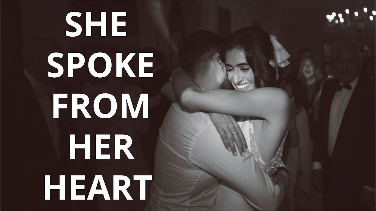 Emotional and Inspiring Bride's Speech | A Heartfelt Wedding Moment