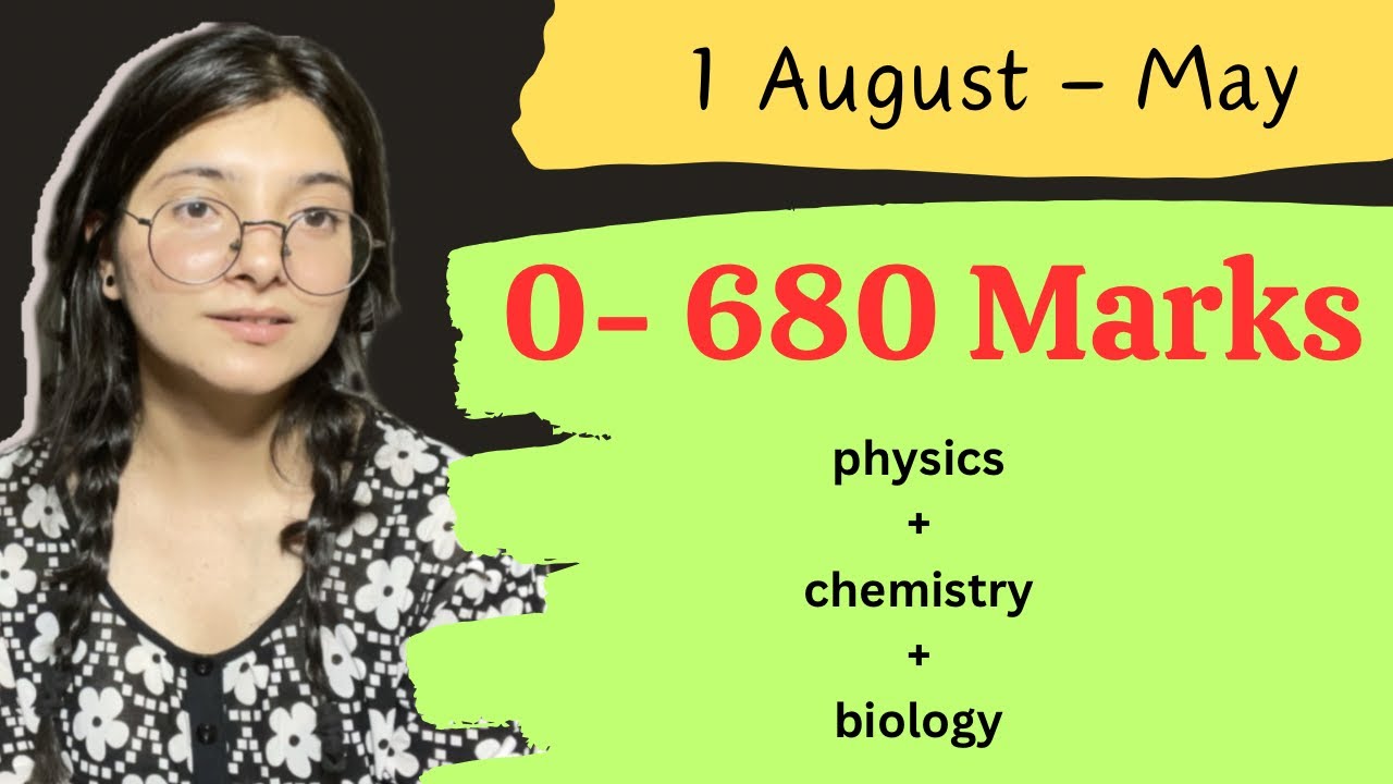 NEET 2025 Full Study Plan 🤫🔥 crack neet in 9 Months | Roadmap to 680+ | #neet2025  #neet #study