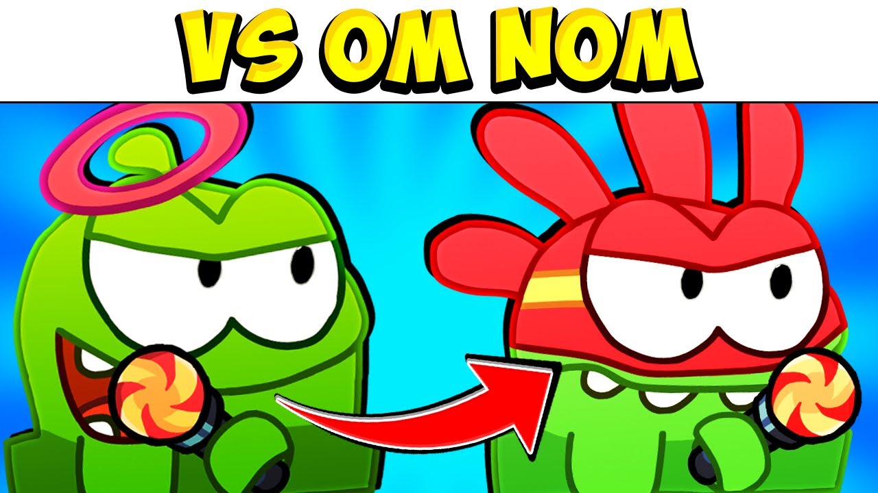 MOD Friday Night Funkin vs Om Nom NEW PHASE / VS Om Nom New Songs Full Week