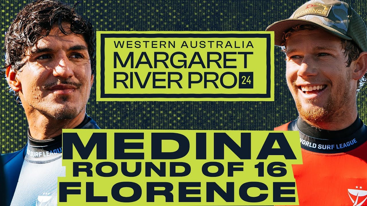 Gabriel Medina vs John John Florence | Western Australia Margaret River Pro 2024 - Round of 16